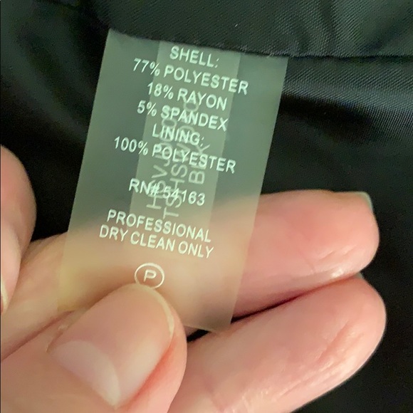 👚NWT Black Tommy Hilfiger Classy Blazer - Picture 13 of 16